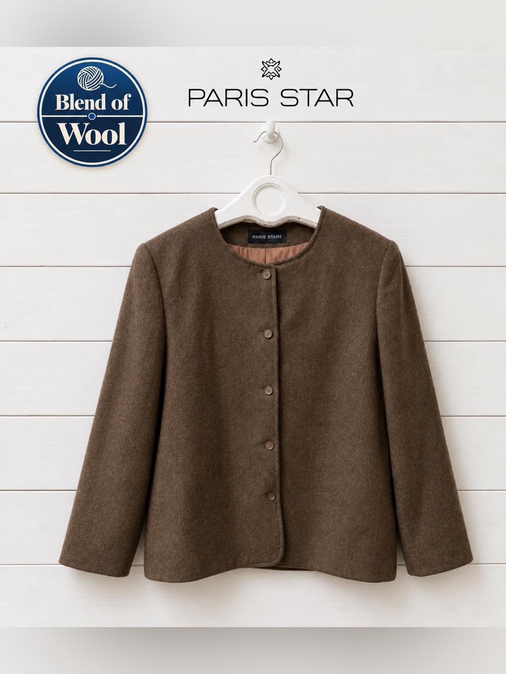 PARIS STAR – Brown blazer Size 16